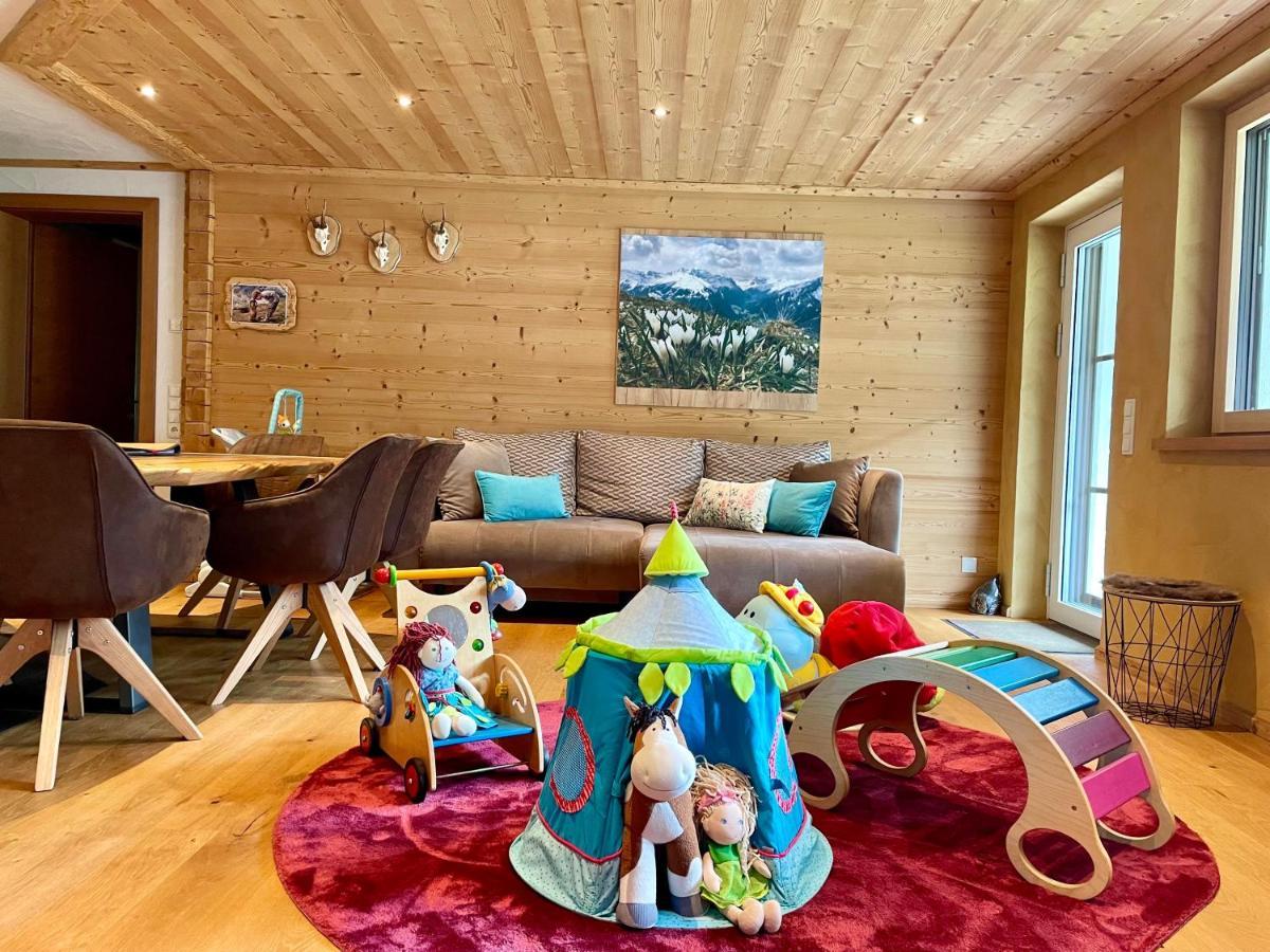 Alpenzauber Apartment Montafon Sankt Gallenkirch Bagian luar foto
